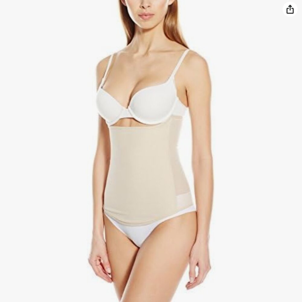 Annette Women's Faja Extra Firm Control Latex Invisible Step-In Waist Cincher